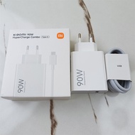 Xiaomi 90W EU Fast Charger Turbo Charge 6A Type C Cable For Mi 15 14 13 Ultra Pro POCO X7 X6 F7 F6 P