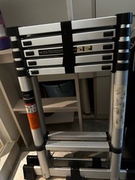 2.3米多功能升降樓梯梯子家用人字伸縮梯鋁合金便攜加厚工程折疊梯