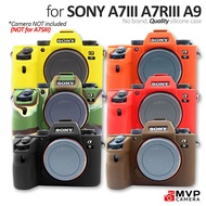 Silicone Case Sony A7III A7RIII A9 with COLOR VARIATION Generic MVP CAMERA