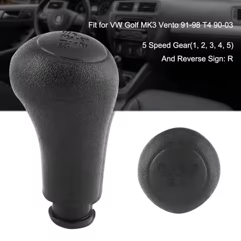 Speed Car Gear Shift Knob Head Gear Shift Shifter Knob Stick Head For VW Golf MK3 91-98 T4 90-03 #1H