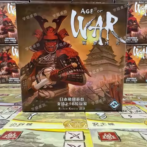 Age of War/Yokai/Tofu Kingdom Board Game 2-6 Players Family/Party Funny Table Game Friends Entertain