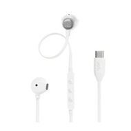 (白色)JBL Tune 305C USB-C 半入耳式插線耳機