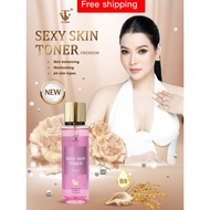 Topwhite Sexy Skin Toner rose water helps moisturize and balance the skin's pH(sesuai kulit sensetiv
