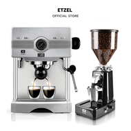 ส่งฟรี! Professional Setสำหรับเปิดร้าน เครื่องชงกาแฟETZEL SN603 + เครื่องบดเมล็ดกาแฟSN019 ฟรีกาแฟ VI