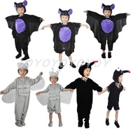 Children Insect Animal Bat Flies Mosquito Costume Fairy Tale Drama Halloween Pumpkin Costume Childre