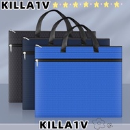 KILLA1V Portfolio Tote Bag,  Cloth A3 A3 Document Bag, Durable Large Capacity with Handle Art Carry 