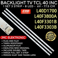 TCL 40 Inch TV Backlight L40D1700 L40F3303B L40F3301B L40F3800A L40S3800