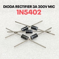 (5 PCS) DIODE 3A 1N5402 1N 5402 RECTIFIER DIODE IN5402 IN 5402 200V MIC