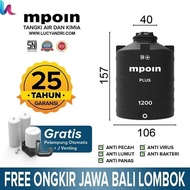 Tangki Air MPOIN 1200 Wave Toren Air Mpoin 1200 Liter Tandon MpoinPlus