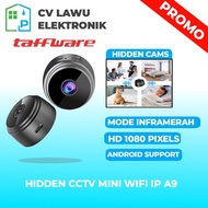 (BISA COD) TAFFWARE Kamera CCTV Mini Wifi IP A9 Android Support Kamera Tersembunyi Bisa dipantau sam