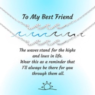 Best Friend Bracelet 14K Gold-plated Matching Friendship Bracelet A gift for a female's best friend 