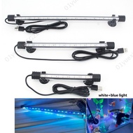 17cm 27cm 37cm USB 5v Submersible blue white LED Aquarium bule Light Fish plant grow light underwate