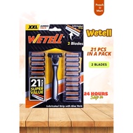 Gilette Gillete Aloe Vera Razor Blade Shaver Safety Pencukur Shaving Mata Pisau Cukur Janggut Muka B