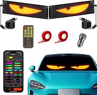 Sooguard ojos led para carros, Programmable Eyes Light for Windshield Display, for Sedans SUVs & Med