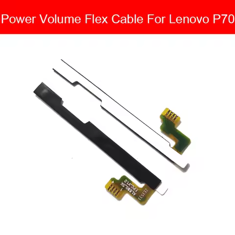 On Off Power & Volume Button Flex Cable For Lenovo P70 Power Volume Switch Down And Up Control Flex 