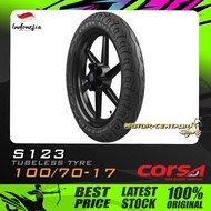 TAYAR CORSA TUBELESS TYRE S123 100/70-17