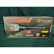 Stargold SG-720-2SM / SG-722-3SM Rechargeable Torchlight | 10W Ultra Bright | 4500–6000mAh Battery |