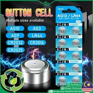 Energizer Button Cell Battery LR936 LR41 LR44 LR1130 CR2032 CR2025 CR2016 3V Lithium Battery 4Pcs 5P