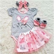 Jumper clothes 0-8 months bow tie cuteBANDO bestseller baby girl baby clothes suit