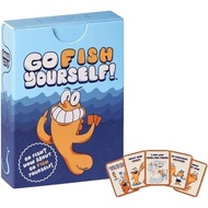 Go Fish Card Game, Gs F*xk Yourselves! New F K Deck Night Party Game for 2+ Players Family Classic I