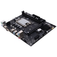 H610S4 Desktop Computer Motherboard DDR4 Memory LGA1700 CPU I5 12400F/12100 RTL8111G/H 1000mbps LAN