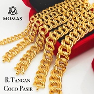 Gelang Coco Emas 916 Tulen Rantai Tangan Coco Emas 916 Rantai Tangan Emas 916 Tulen Gelang Koko Emas