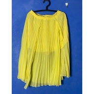 zara Yellow Skirt Pants