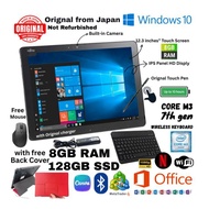 NEW FUJITSU ARROW TAB V727 M3 7TH GEN WINDOW TABLET IDEAL FOR STUDENT||8GB RAM 128GB SSD With Blueto