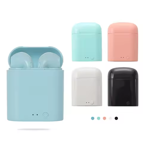 I7 TWS Wireless 5.0 Headphones Bluetooth Earphones I7s Tws Mini Style Earphones Sports Handsfree Hea