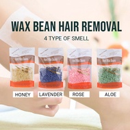 DIY Hard Wax Beans Hot Film Beads Body Hair Removal Wax Depilatory No Strip Paraffin Spa Buang Bulu 