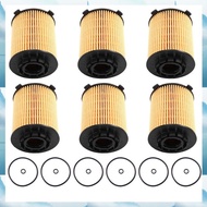 [W F S B] 6PCS Oil Filter 32140029 for S60 S80 S90 V40 V70 V90 XC40 XC60 XC90 D2 D3 D4 D5 T3 T4 T5 T