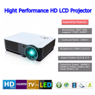 Nanotech Led Projector Hd 2000 Lumens All In One Rd 801 ( สีขาว )
