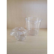 DELI ROUND CONTAINER 24 OZ + INNER CUP 3 OZ + DOUBLE LOCK LID (3IN1)