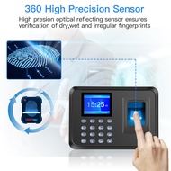 2.4 inch TFT USB Biometric Fingerprint Time Clock Recorder Attendance Finger Biometric