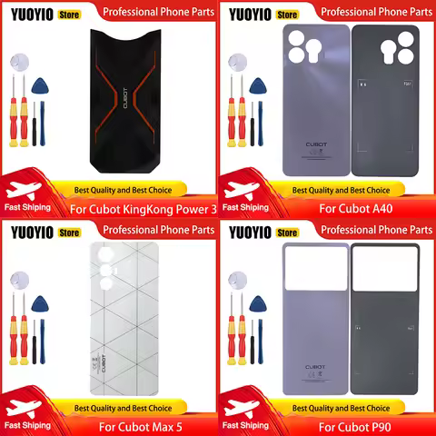 YUOYIO New Protective Battery Case For CUBOT A10 A20 A30 A40 Hafury Meet KingKong Power 3 Max 5 P90 