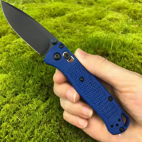 Nylon handle S30V Kobelco quick-opening folding knife, lightweight EDC high hardness rust-proof, mul
