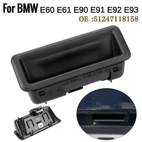Car Rear Door Boot Switch Trunk Handle 51247118158 for BMW 1 3 5 X1 X5 X6 Series E82 E88 E90 E91 E92
