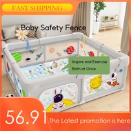 PETORIA Baby Playpen Pop-Up Mesh Toddler Playpen with Ocean Balls Baby Playpen