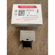 Flasher Relay Signal Relay 8 Pin 81980-BZ020 066500-5601 DENSO 12.8V 85 (Original Perodua)