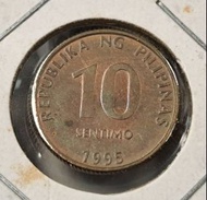 絕版硬幣--菲律賓1995年10分 (Philippines 1995 10 Sentimo)