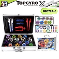 เซ็ตลูกข่าง เบย์เบลด ชุดกล่องกระเป๋าเเบบใหม่เบย์เบลด TOPGYRO X  ของเล่นเด็ก ชุดลูกข่าง เบย์เบลด เเบบ
