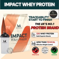 MyProtein Impact Whey Protein 1KG-4KG | Multiple Flavours | Whey Concentrate | High Protein Powder |