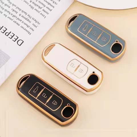 TPU Car Key Case Fashion Key Fob Cover Protector for Mazda 2 3 5 6 BL BM GJ Atenza/Axela/Demio CX-3