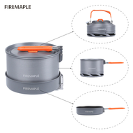 Fire Maple Camping Utensils Dishes Cookware Set Picnic Hiking Heat Exchanger
