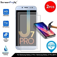 ScreenProx Samsung Galaxy J7 Pro J7 Pro 2017 Tempered Glass Screen Protector 2pc