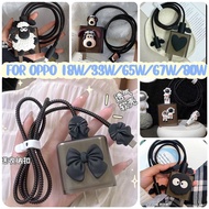 Grey OPPO Charger Protector for Men 67W100W 80W 65W oppo 33w charger case 18w for reno 10 pro plus c