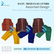 Aas Austee Buwan ng Wika Traditional Wear for Boy Igorot Mindanao Costume Katipunero Farmer Costume