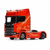 Ready Stock Msdi 1/64 SCANIA SCANIA 770S Truck Model Alloy Trailer Head Collection Orange New Style