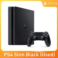 Sony Playstation PS4 Slim Pro Host Gaming Console Ultra High Speed SSD 3D VR Household Audio Adaptive Triggers With Handle（Used）
