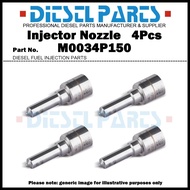 4Pcs Diesel Fuel Injector Nozzle Tip M0034P150 for Ford Ranger 2.2 3.2 TDCi / Injector CK4Q-9K546-AA